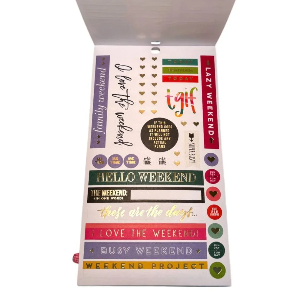 NEW The Happy Planner MOM Mini Sticker Book Calendar Organization 1529 Pieces